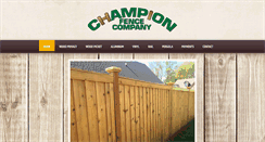 Desktop Screenshot of championfence.info